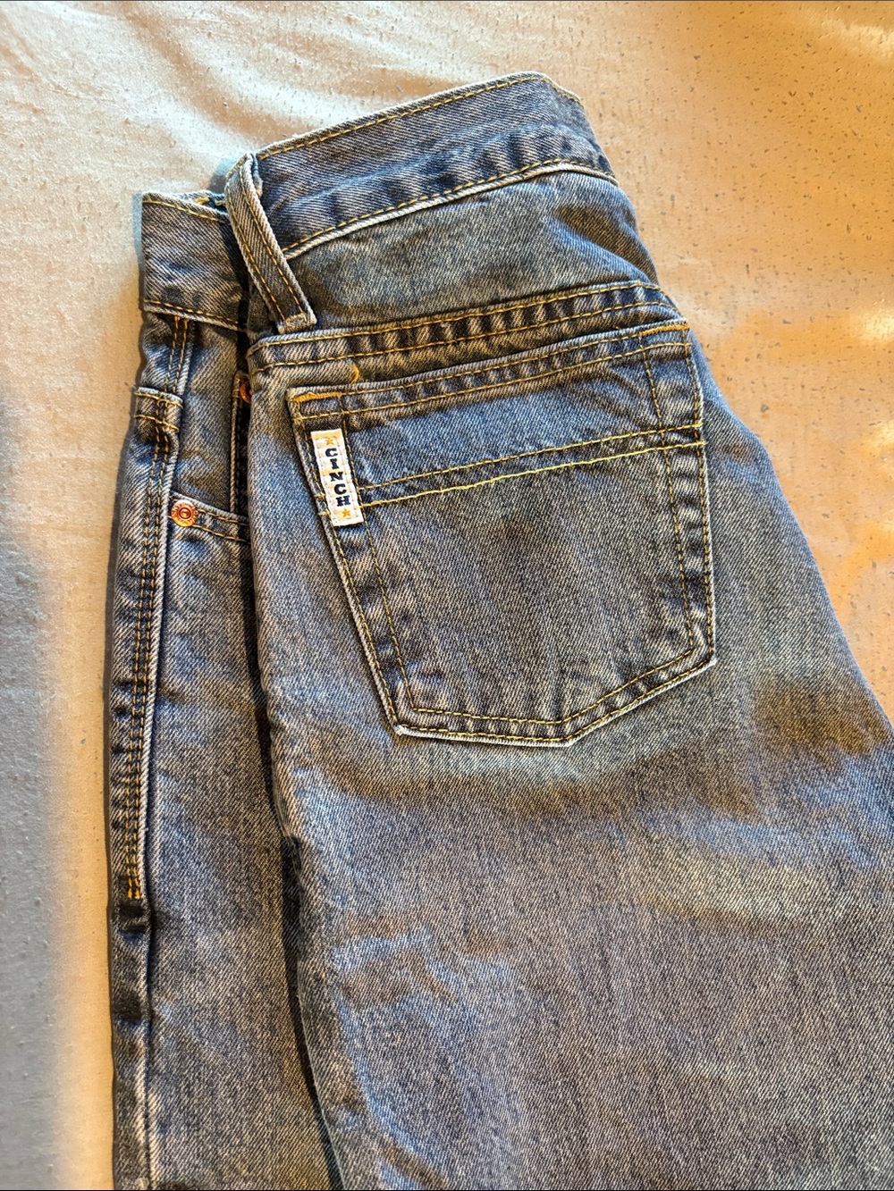 Cinch Light Blue Denim Jeans 29x36